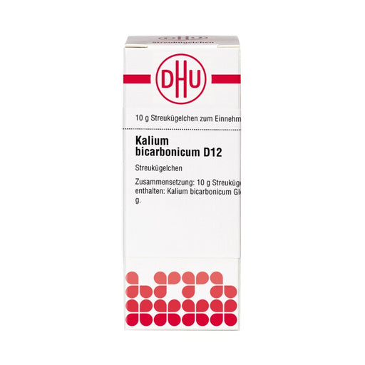 DHU Kalium bicarbonicum D12 Globuli, 10 g Globuli
