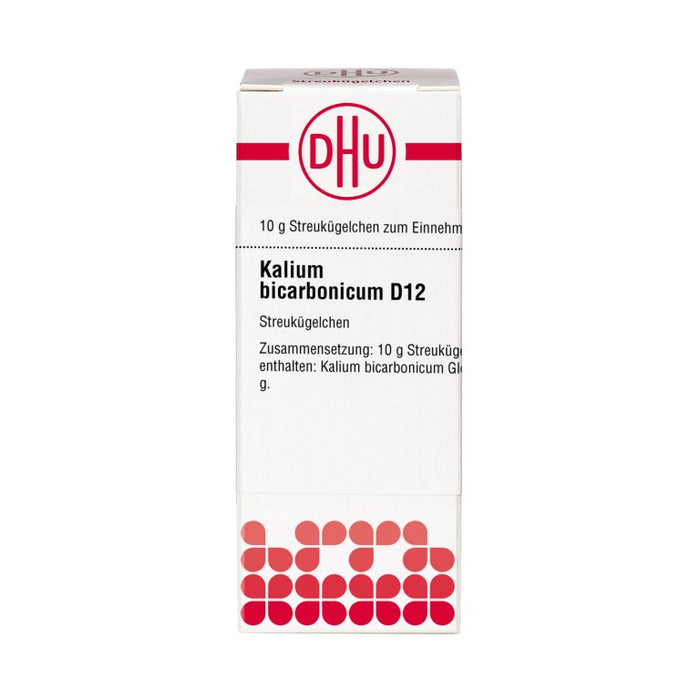 DHU Kalium bicarbonicum D12 Globuli, 10 g Globuli