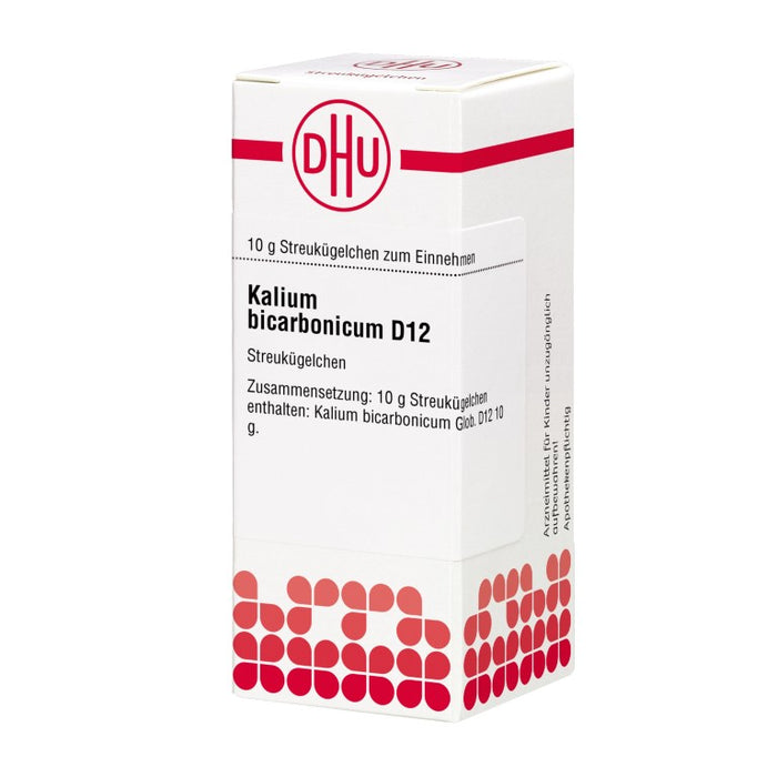 DHU Kalium bicarbonicum D12 Globuli, 10 g Globuli