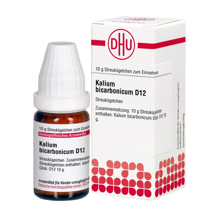 DHU Kalium bicarbonicum D12 Globuli, 10 g Globuli