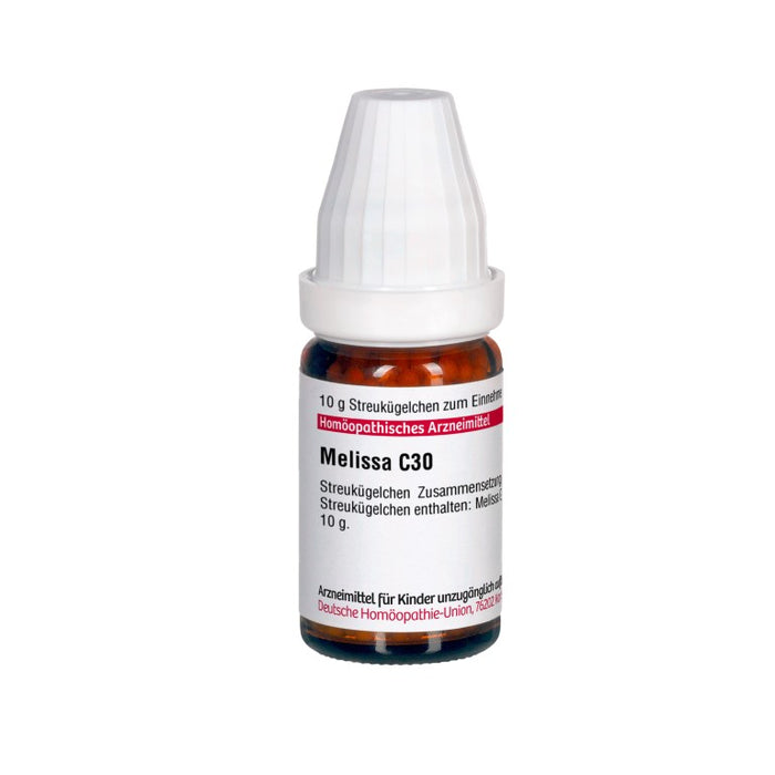 DHU Melissa C30 Globuli, 10 g Globuli
