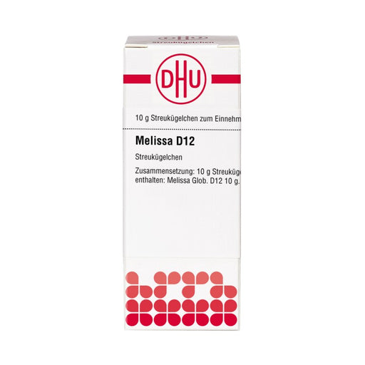 DHU Melissa D12 Globuli, 10 g Globuli