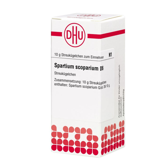 DHU Spartium scoparium D6 Globuli, 10 g Globuli
