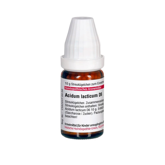 Acidum lacticum D6 DHU Globuli, 10 g GLO