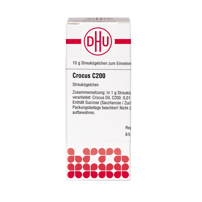 DHU Crocus C200 Globuli, 10 g Globuli