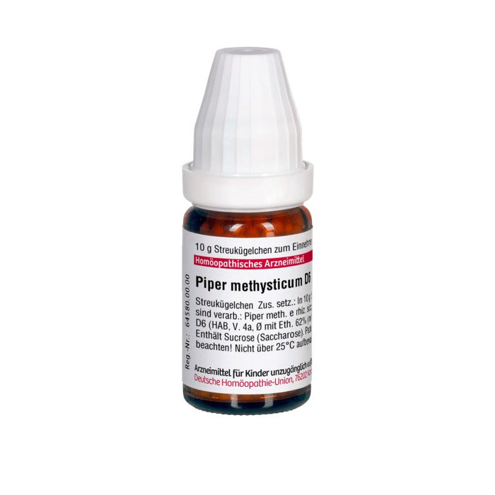 DHU Piper methysticum D6 Globuli, 10 g Globuli