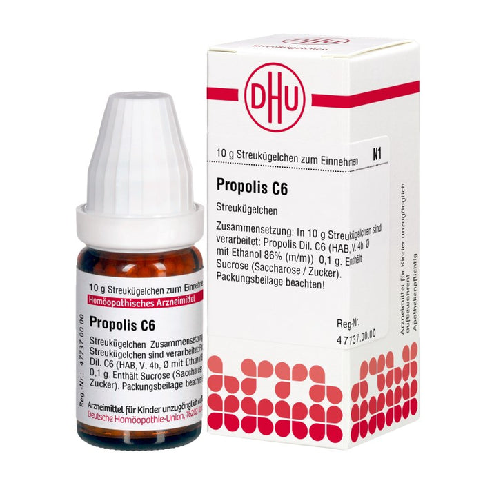 DHU Propolis C6 Globuli, 10 g Globuli