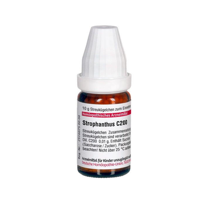Strophanthus C200 DHU Globuli, 10 g GLO