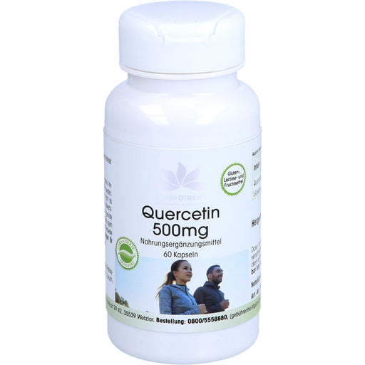 HERBADIREKT Quercetin 500 mg Kapseln, 60 St. Kapseln