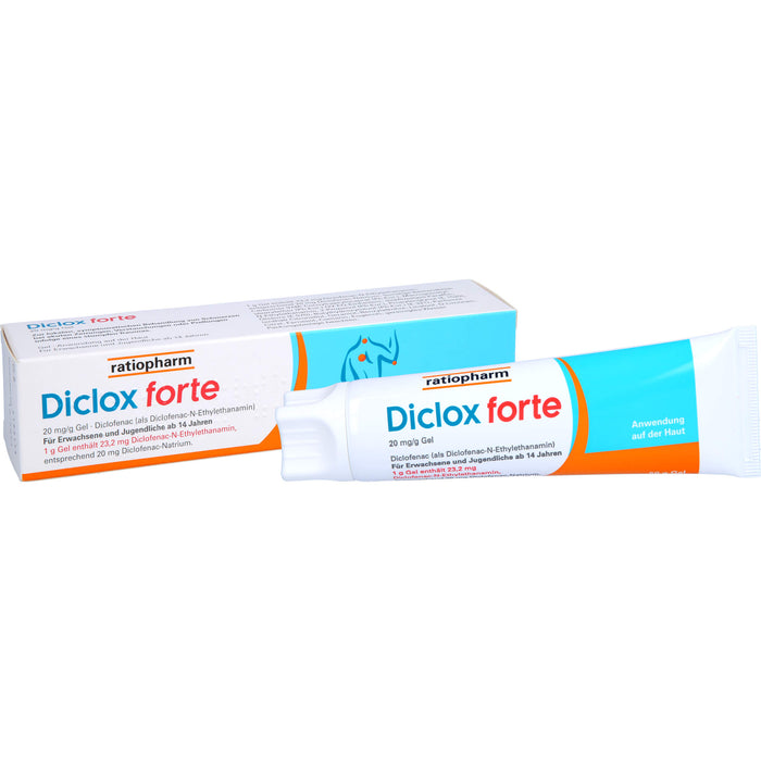 Diclox forte 20 mg/g Gel, 50 g Gel