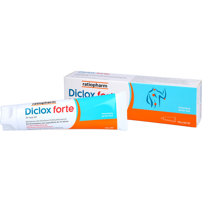 Diclox forte 20 mg/g Gel, 150 g Gel