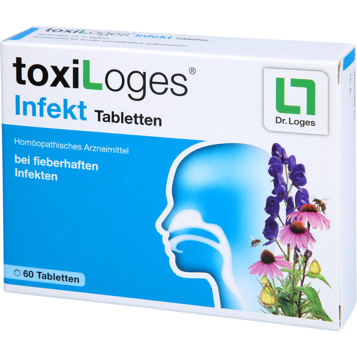 ToxiLoges Infekt Tabletten bei fieberhaften Infekten, 60 St. Tabletten