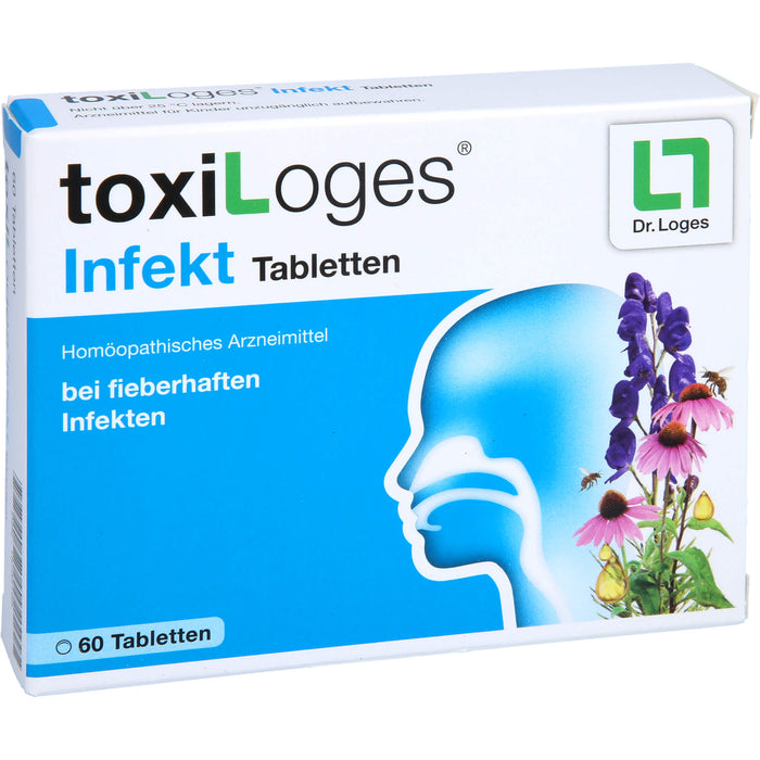 ToxiLoges Infekt Tabletten bei fieberhaften Infekten, 60 St. Tabletten
