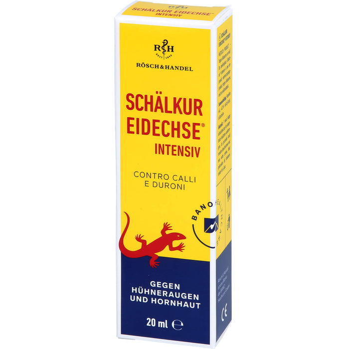 EIDECHSE SCHÄLKUR intensiv 40% Salicylsäure gegen Hühneraugen und Hornhaut, 20 ml Creme