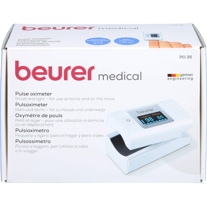 BEURER PO35 Pulsoximeter, 1 St 