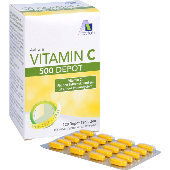 Vitamin C 500mg Depot, 120 St TAB