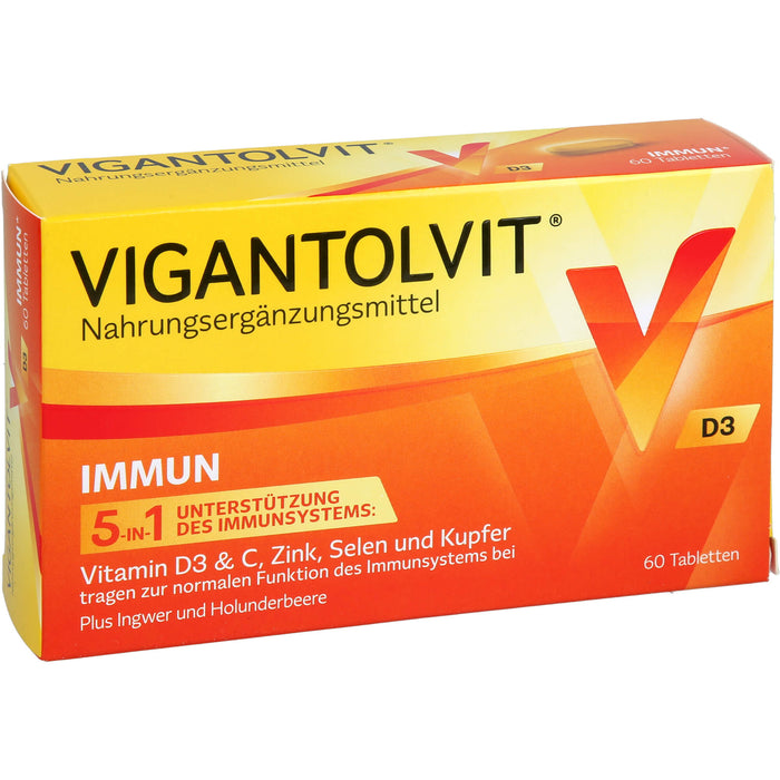 Vigantolvit Immun Tabletten zur Unterstützung des Immunsystems, 60 St. Tabletten