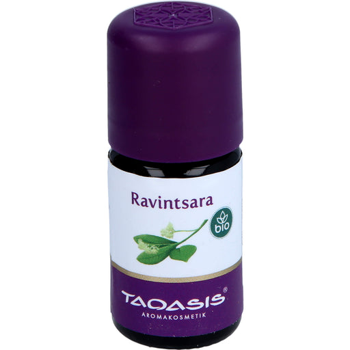 TAOASIS Ravintsaraöl bio ätherisches Öl wirkt stärkend und stabilisierend, 5 ml ätherisches Öl
