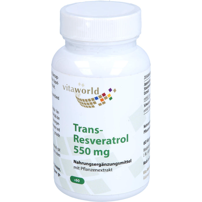 Trans-Resveratrol 550 mg, 60 St KAP
