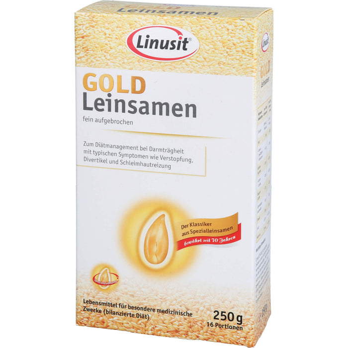 Linusit GOLD Leinsamen, 250 g Samen