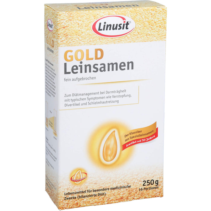 Linusit GOLD Leinsamen, 250 g Samen
