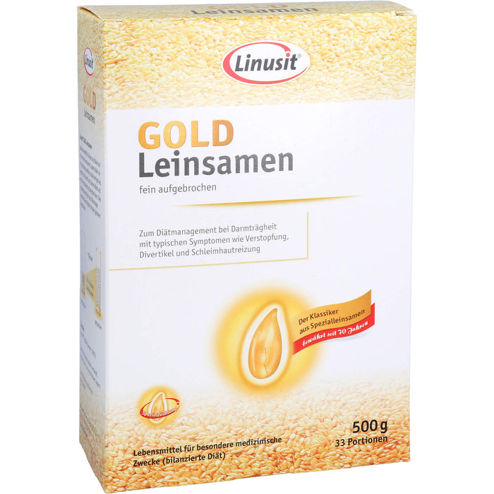 Linusit Gold Leinsamen, 500 g Samen