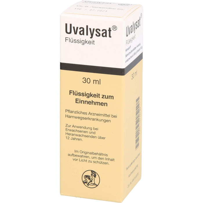 Uvalysat Flüssigkeit bei Harnwegserkrankungen, 30 ml Lösung