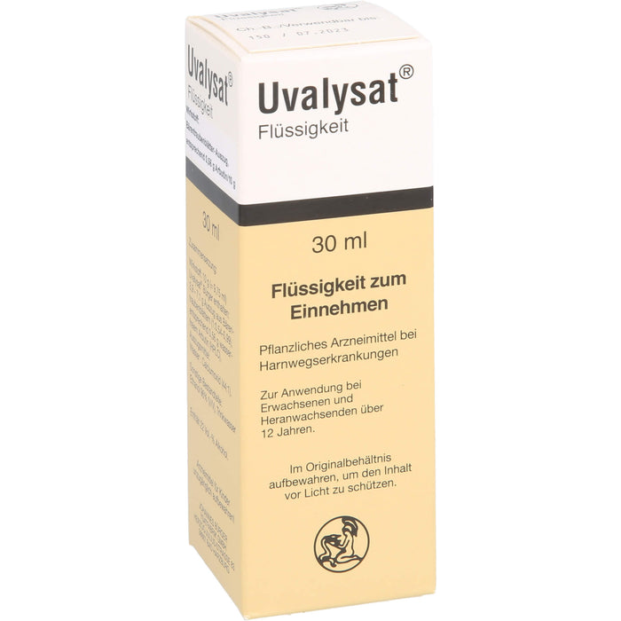 Uvalysat Flüssigkeit bei Harnwegserkrankungen, 30 ml Lösung