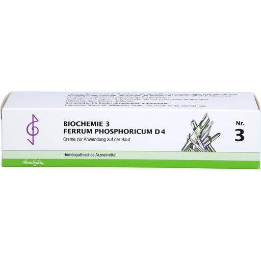 Bombastus Biochemie 3 Ferrum phosphoricum  D4 Creme, 100 ml Creme