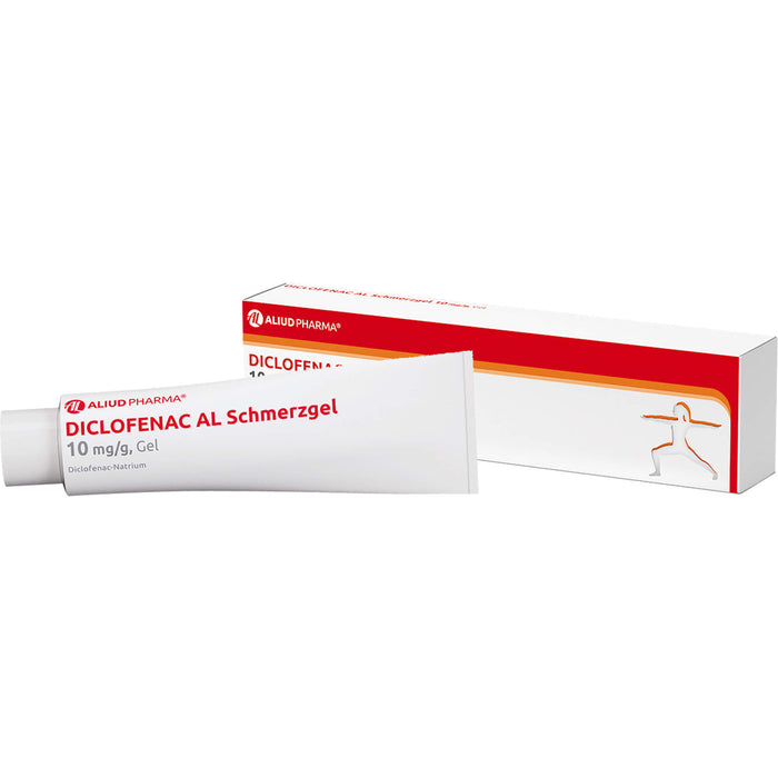 Diclofenac AL Schmerzgel 10 mg/g Gel bei akuten Muskelschmerzen, 150 g Gel