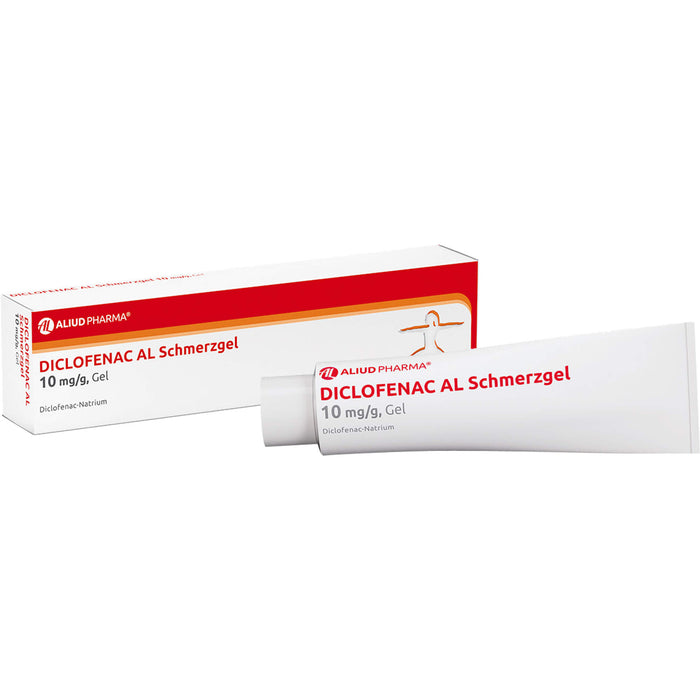 Diclofenac AL Schmerzgel 10 mg/g Gel bei akuten Muskelschmerzen, 150 g Gel