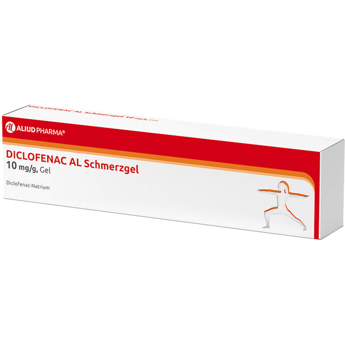 Diclofenac AL Schmerzgel 10 mg/g Gel bei akuten Muskelschmerzen, 150 g Gel