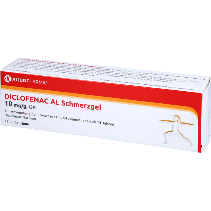 Diclofenac AL Schmerzgel 10 mg/g, Gel, 150 g GEL
