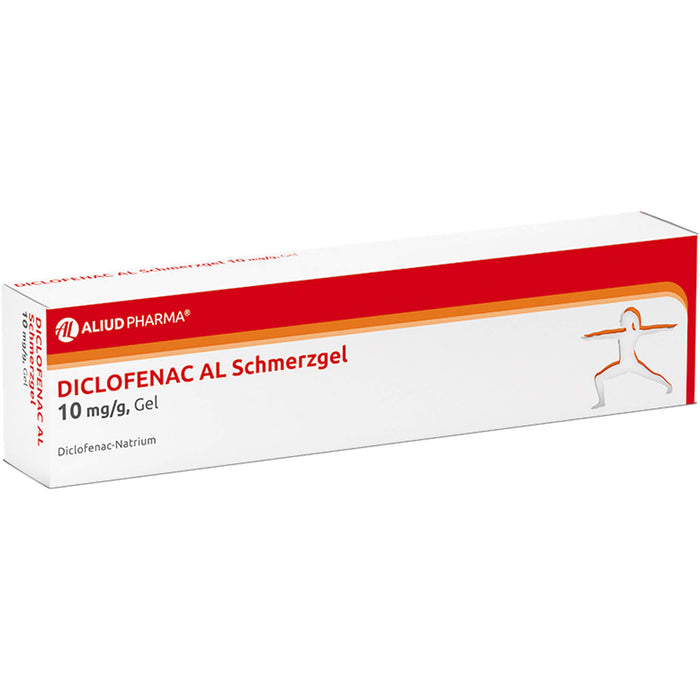 Diclofenac AL Schmerzgel 10 mg/g Gel bei akuten Muskelschmerzen, 150 g Gel