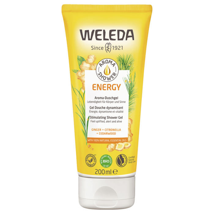 WELEDA Aroma Shower Energy Duschgel, 200 ml Gel