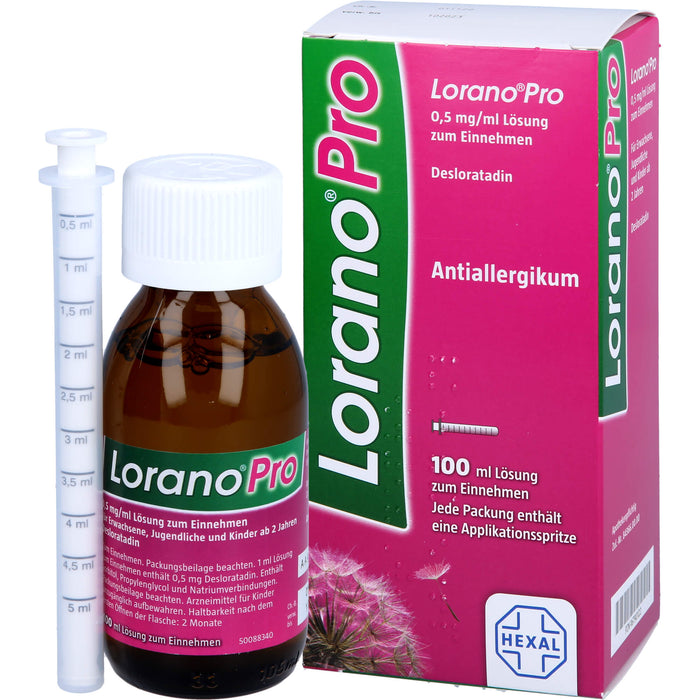 LoranoPro Lösung bei Allergien, 100 ml Lösung