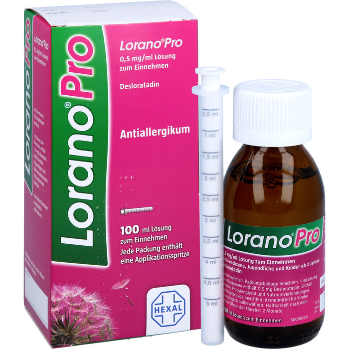 LoranoPro Lösung bei Allergien, 100 ml Lösung