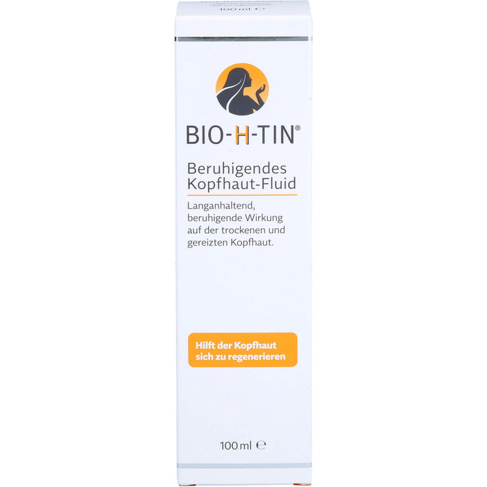 BIO-H-TIN beruhigendes Kopfhaut-Fluid hilft der Kopfhaut sich zu regenerieren, 100 ml Lösung