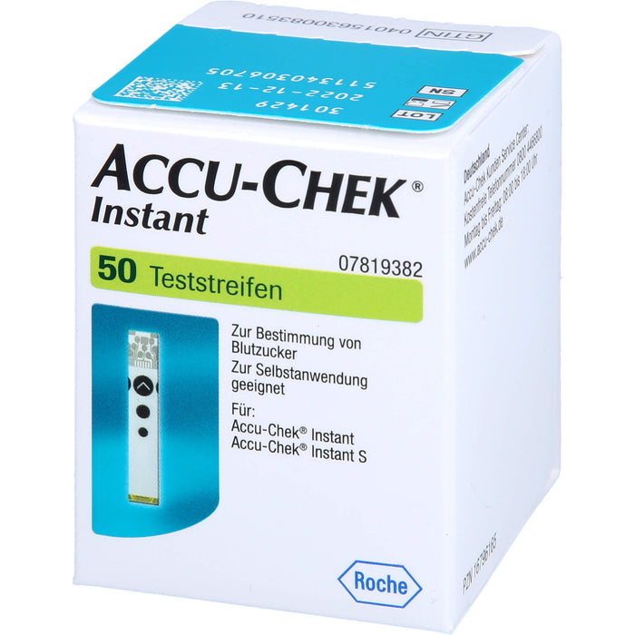 ACCU-CHEK® Instant Teststreifen, 50 St. Teststreifen
