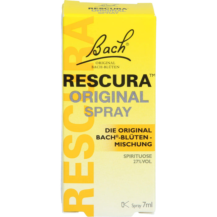 Bach Rescura Original Spray mit Alkohol, 7 ml Spray