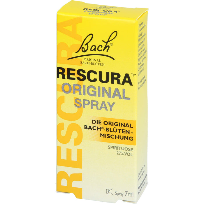 Bach Rescura Original Spray mit Alkohol, 7 ml Spray