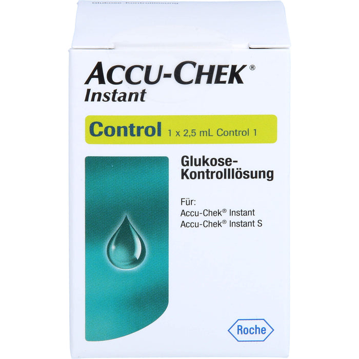 ACCU-CHEK Instant Control Glukose-Kontrolllösung, 2.5 ml Lösung