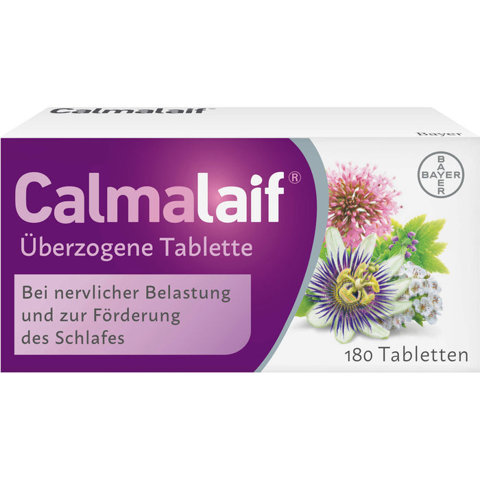 Calmalaif Tabletten bei nervlicher Belastung und zur Förderung des Schlafes, 180 St. Tabletten
