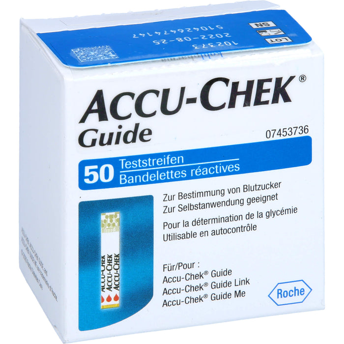 Accu-Chek Guide + Prisoma Teststreifen, 50 St TTR