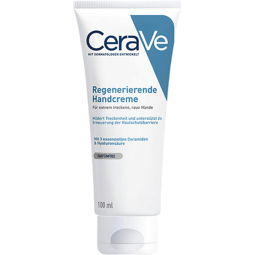 CeraVe regenerierende Handcreme für extrem trockene, raue Hände, 100 ml Creme