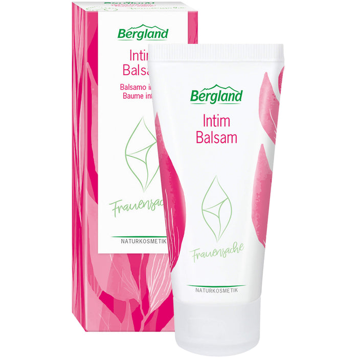 Bergland Intim Balsam Frauensache mit Aloe Vera und Ringelblume zur täglichen Pflege des Intimbereichs, 50 ml Balsam