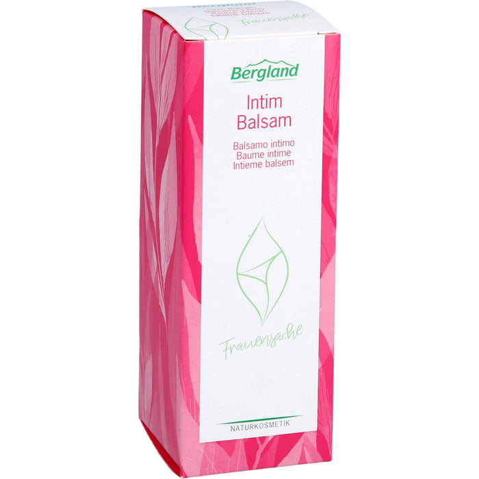 Bergland Intim Balsam Frauensache mit Aloe Vera und Ringelblume zur täglichen Pflege des Intimbereichs, 50 ml Balsam