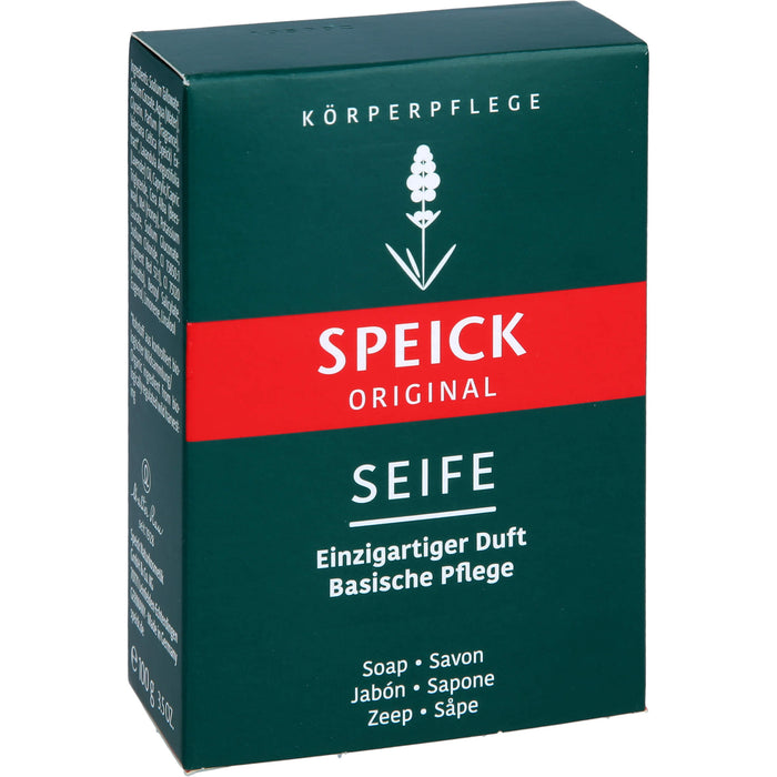 SPEICK Original Seife mit einzigartigem Duft, 100 g Seifenstück