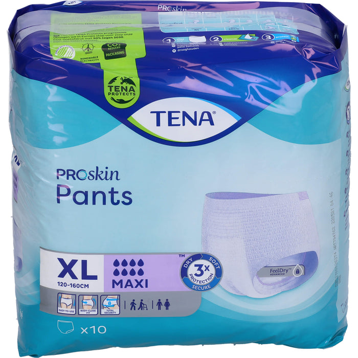 TENA Pants Maxi XL bei Inkontinenz, 10 St. Pants