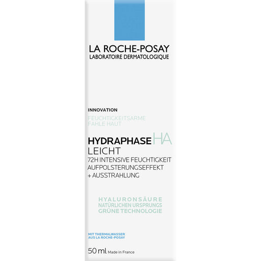 La Roche-Posay Hydraphase HA Leicht 72h intensive Feuchtigkeitspflege mit Aufpolsterungseffekt, 50 ml Creme